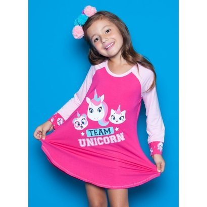 Camisola Kids Manga Longa Visco Unicornio 030501350 Puket