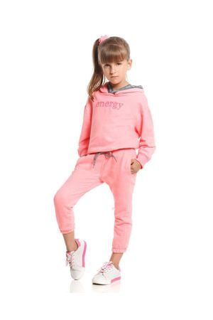 Poah Noah Conjunto Infantil Feminino Manga Longa 45637 COR PINK