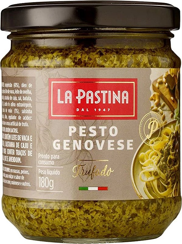 Pesto Genovese Trufado 180G La Pastina