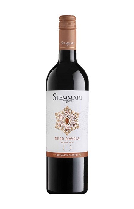 Vinho tinto Nero d'Avola DOC Sicília Stemmari