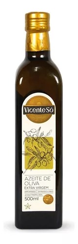 Azeite de Oliva Extra Virgem Vicente Só 500ml
