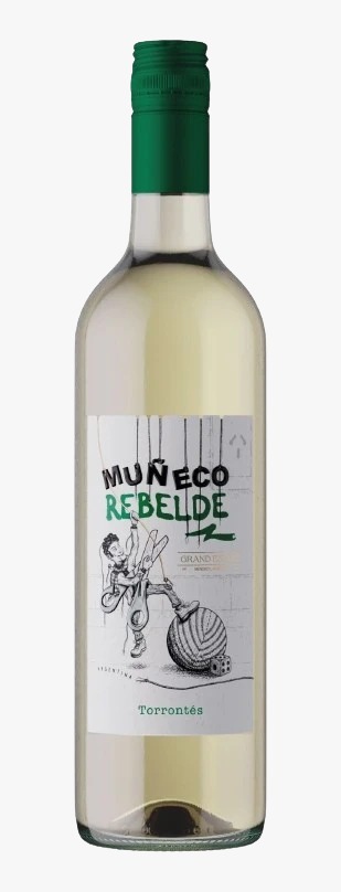 Vinho branco Torrontés Muñeco Rebelde