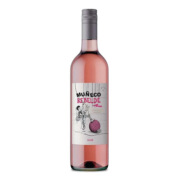 Vinho rosé Muñeco Rebelde