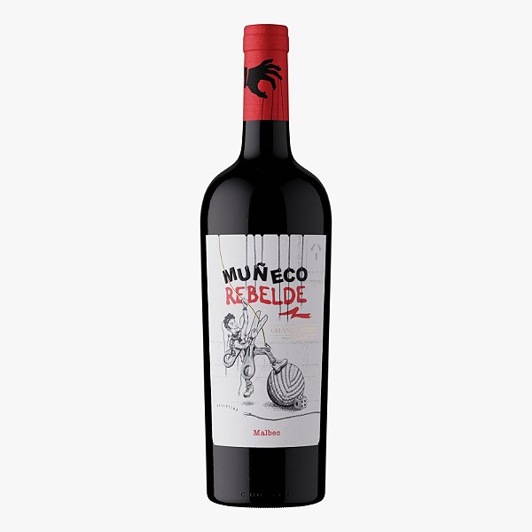 Vinho tinto Malbec Muñeco Rebelde