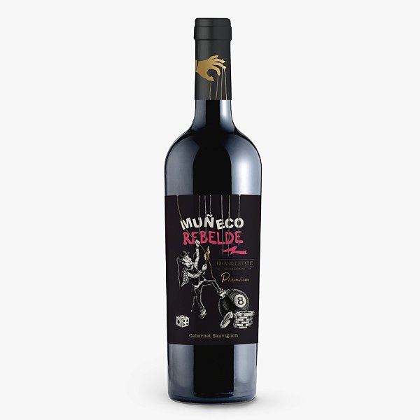 Vinho tinto Malbec Premium Muñeco Rebelde
