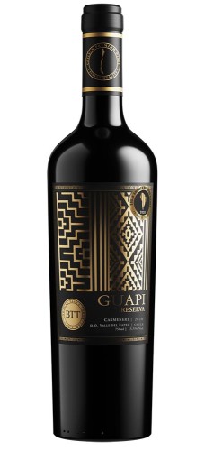 Vinho tinto Carmenère Reserva Guapi