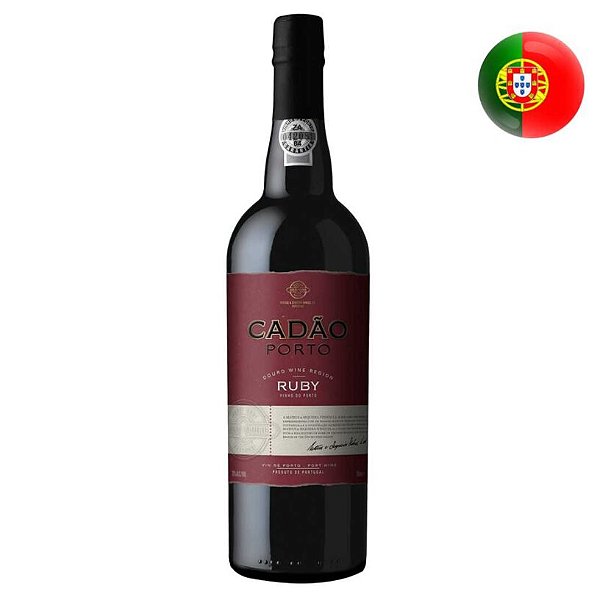 Vinho tinto do Porto Ruby Cadão 750ml