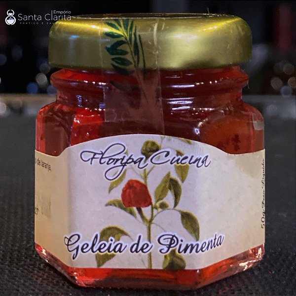 Mini Geleia Artesanal de Pimenta Floripa Cucina 50g