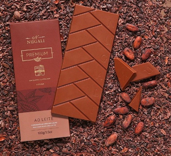 Chocolate Ao Leite 45% Cacau 100g Nugali