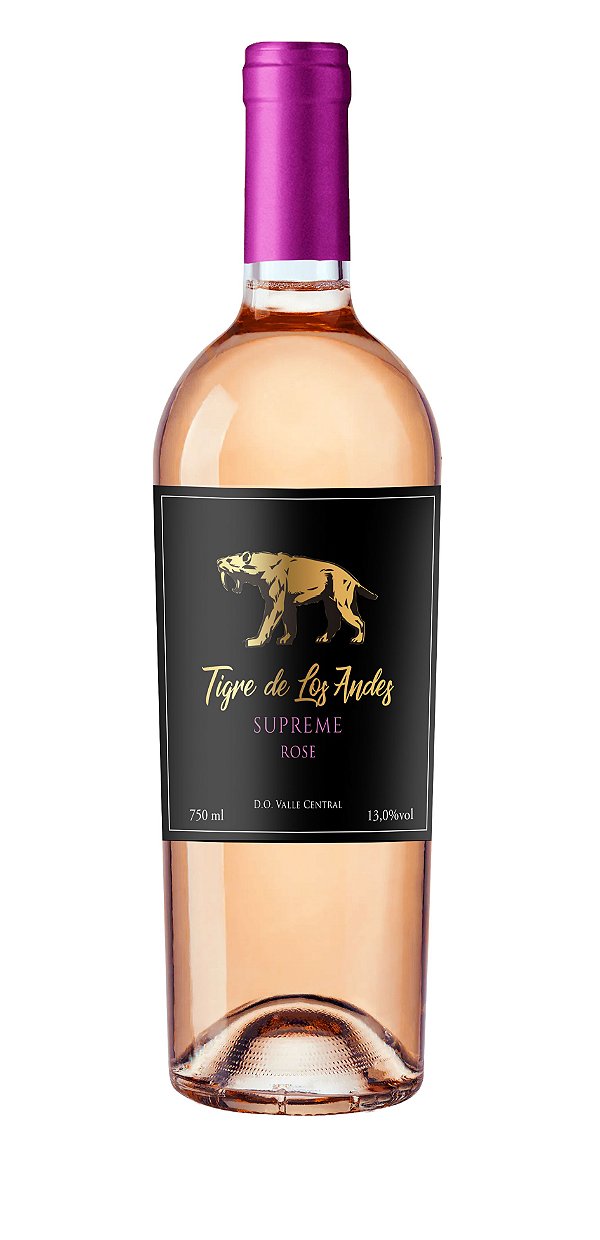 Vinho Rosé Tigre de Los Andes