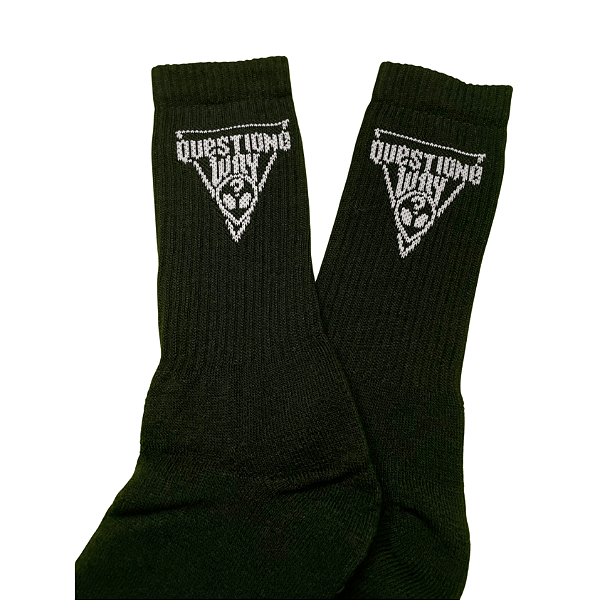 Meia cano alto logo Questione Way