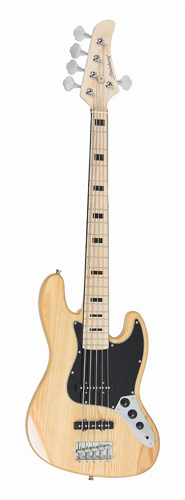 BAIXO STRINBERG JBS55 5 CORDAS JAZZ BASS NATURAL