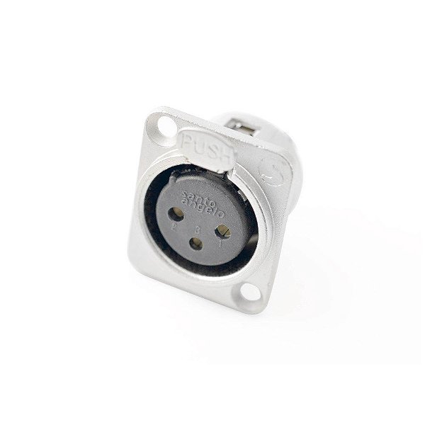 PLUG SANTO ANGELO XLR FEMEA PAINEL  P3FNN01