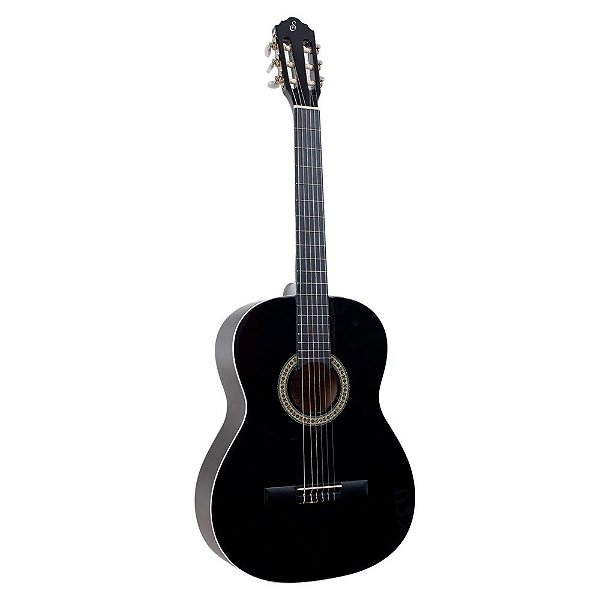VIOLÃO GIANNINI START N14 NAILON BK PRETO ACUSTICO