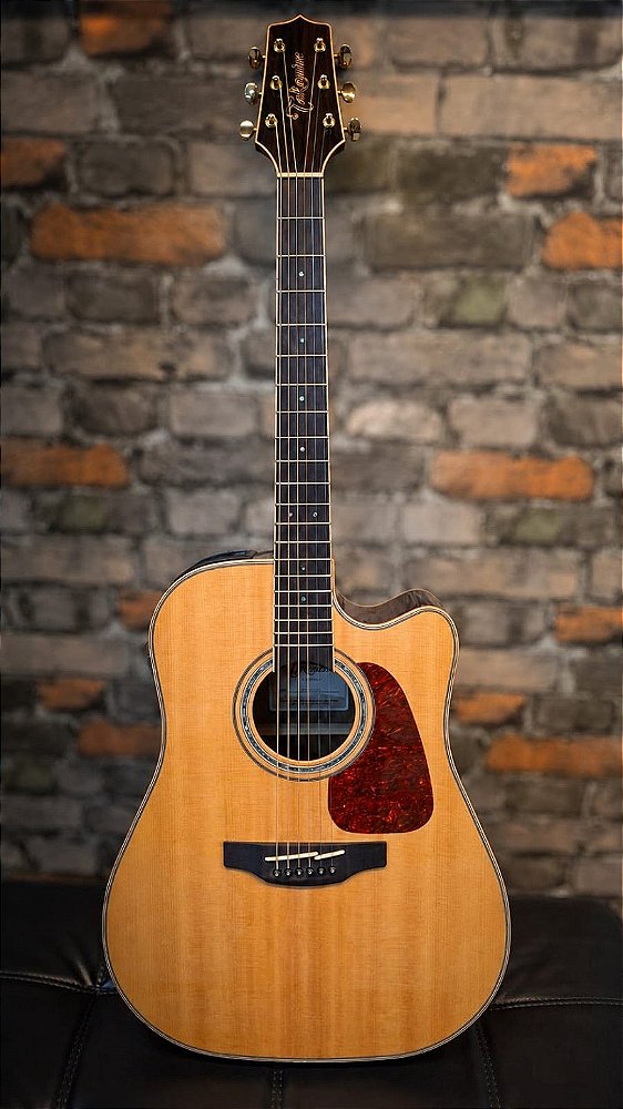 VIOLAO TAKAMINE GD90 CE FOLK NATURAL C/ CAPA