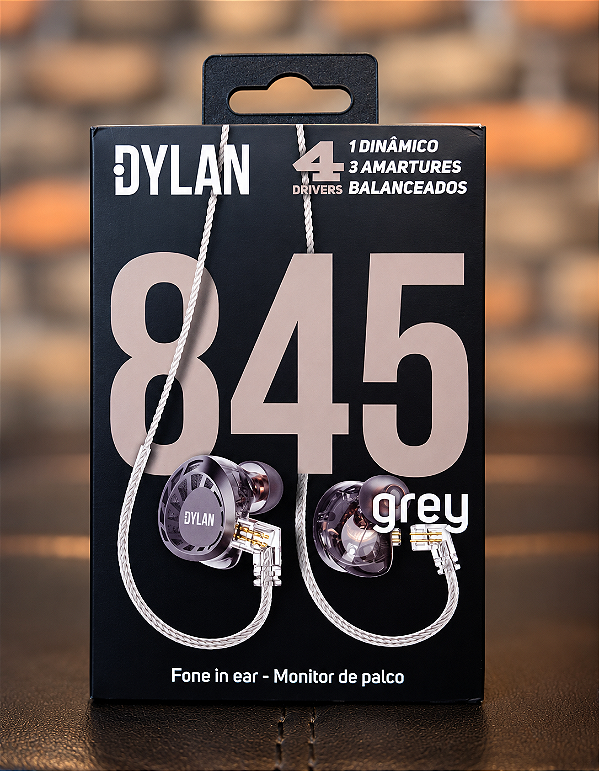 FONE DYLAN IN EAR DE-845 4 DRIVES