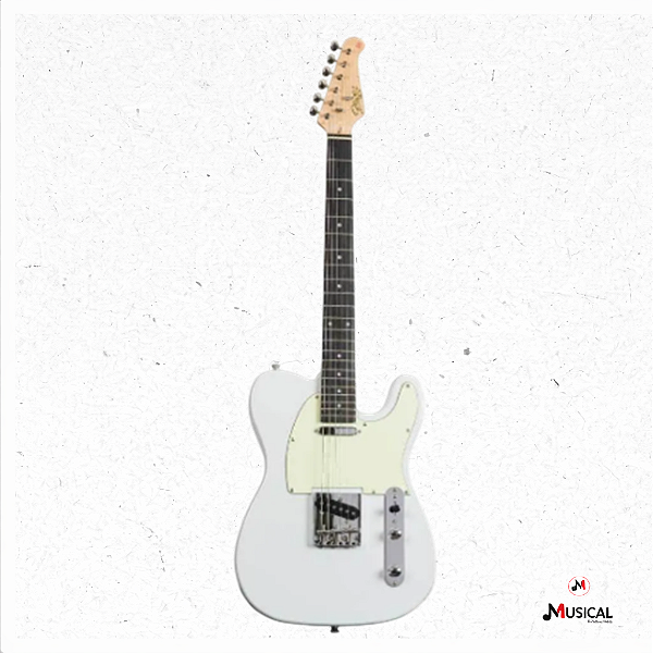 GUITARRA SEIZI VINTAGE SAITAMA TELE WHITE PH
