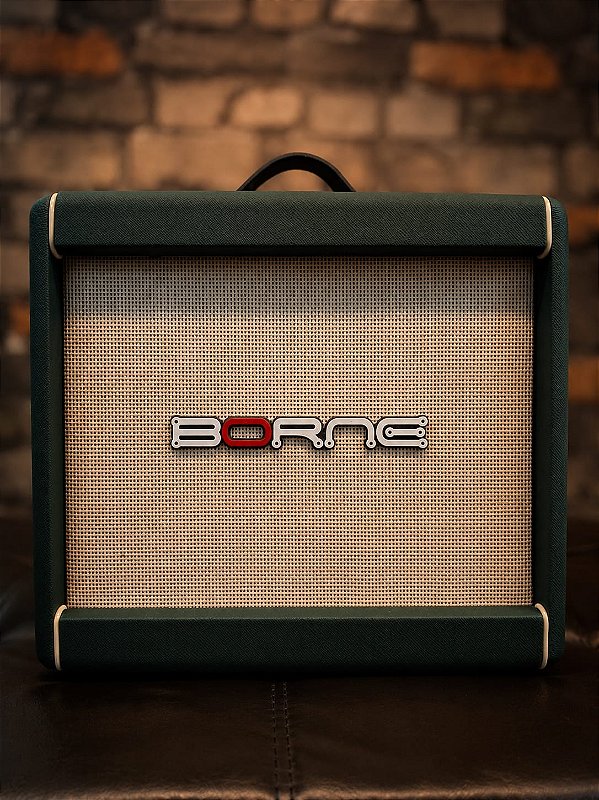 AMPLIFICADOR BORNE P/ GUITARRA F60 VERDE