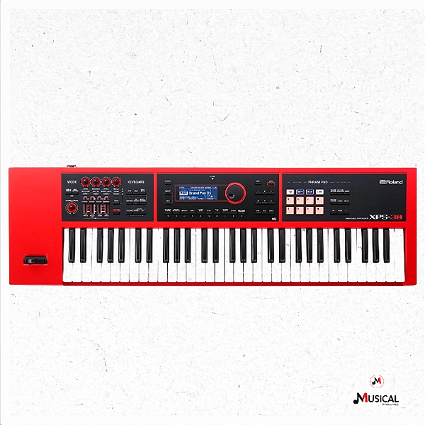 TECLADO ROLAND XPS-30 RD VERMELHO