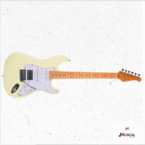 GUITARRA SEIZI FUN VINTAGE BUDOKAN HSS VINTAGE WHITE C/ CAPA
