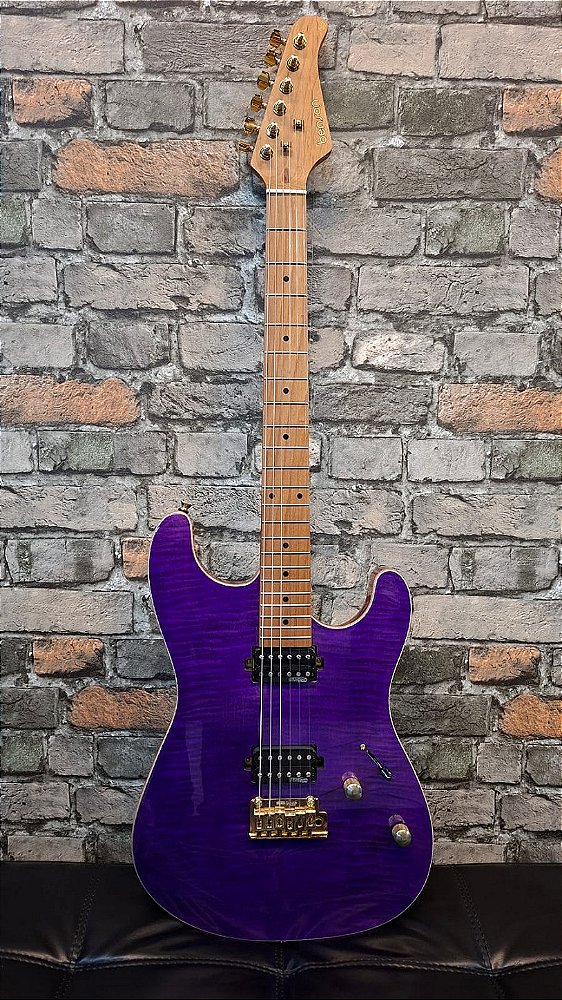 GUITARRA BENSON HARDY S MD M PPB GOLD C/ CAPA