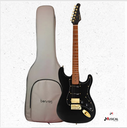 GUITARRA BENSON HARDY 902 M BK/BK MH GOLD