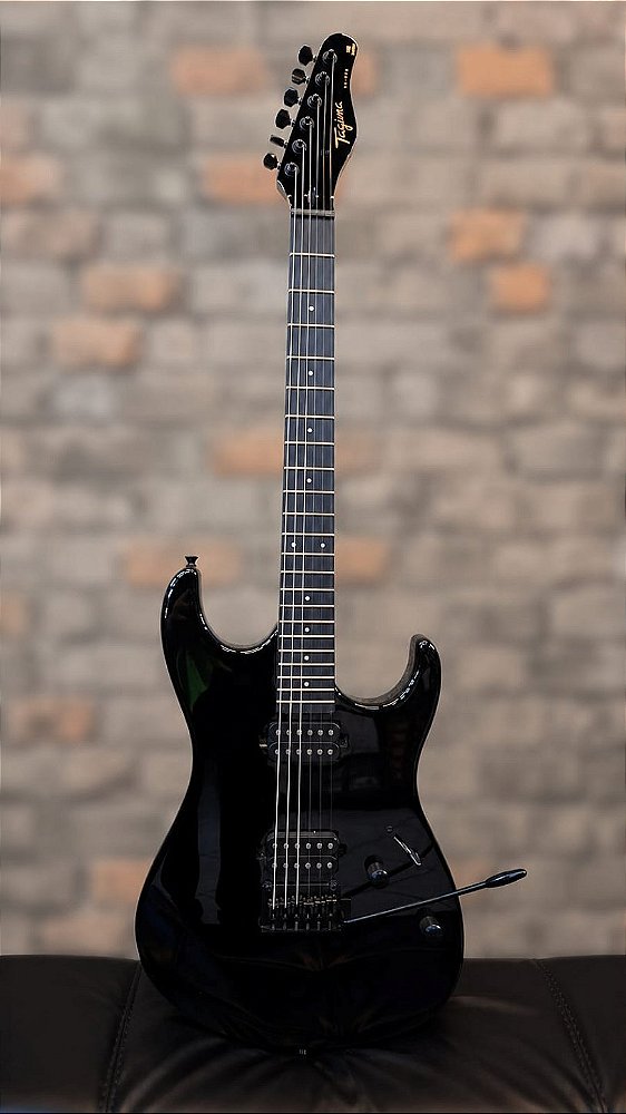 GUITARRA TAGIMA TG515 2H BK PRETA ESCALA ESCURA