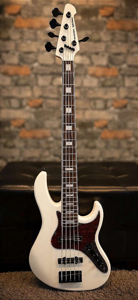 BAIXO WALDMAN JAZZ BASS 5C MJJ-724BRA SIG BRAGUINHA 5 CORDAS C/ CAPA