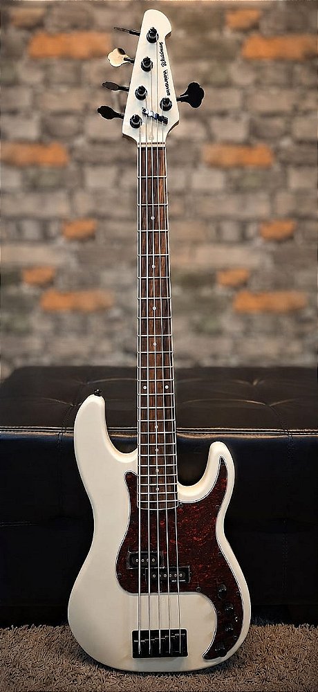 BAIXO WALDMAN PRECISION 5C MPB-722BRA SIG BRAGUINHA 5 CORDAS C/ CAPA