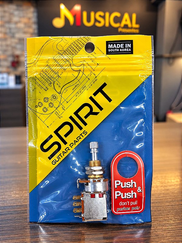 POTENCIOMETRO SPIRIT B500K PUSH/PUSH VPP3