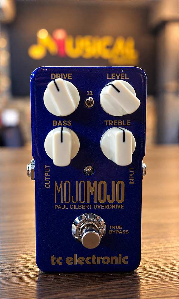 PEDAL TC ELETRONICS MOJOMOJO OVERDRIVE PAUL GILBERT