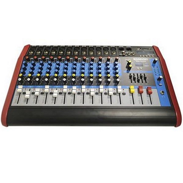 MESA DE SOM SOUNDVOICE AMPLIFICADA  MA1230X 12 CANAIS