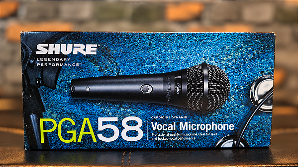 MICROFONE SHURE PGA-58