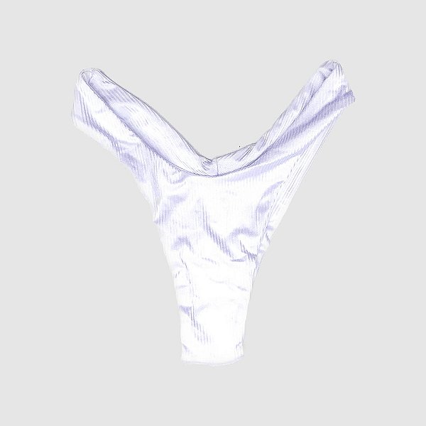 Branco Canelado - Calça Vibe Asa-delta