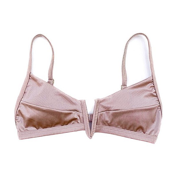 Nude Canelado - Top Aro V