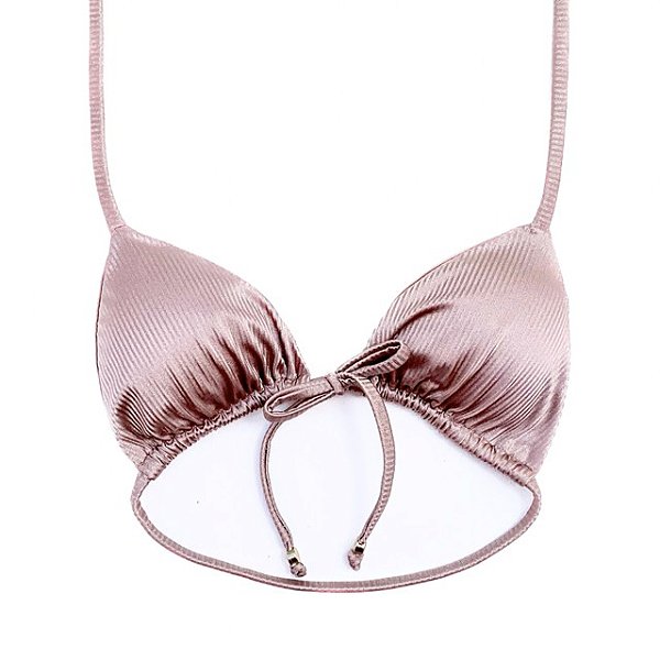 Nude Canelado - Top Lilly Cortininha