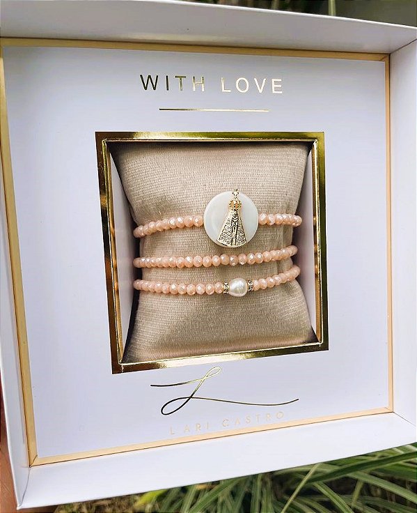 Kit Pulseiras Nossa Senhora Aparecida