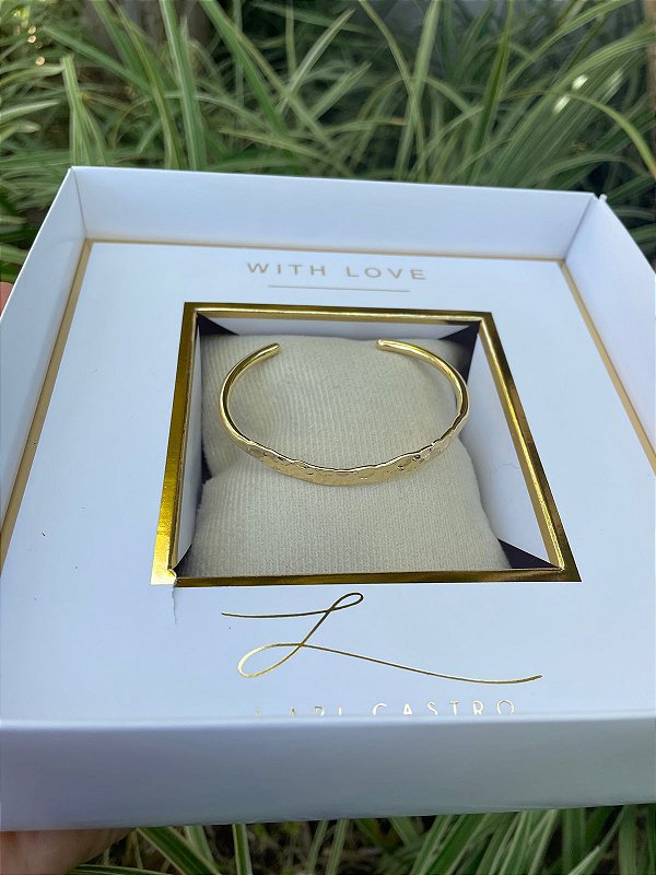 Bracelete Martelado