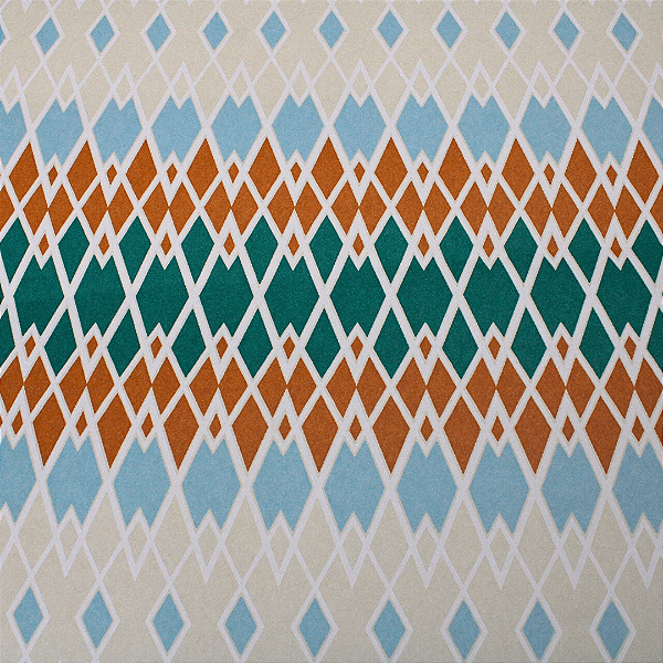 Papel de Parede Geométrico Colorido 10 Metros