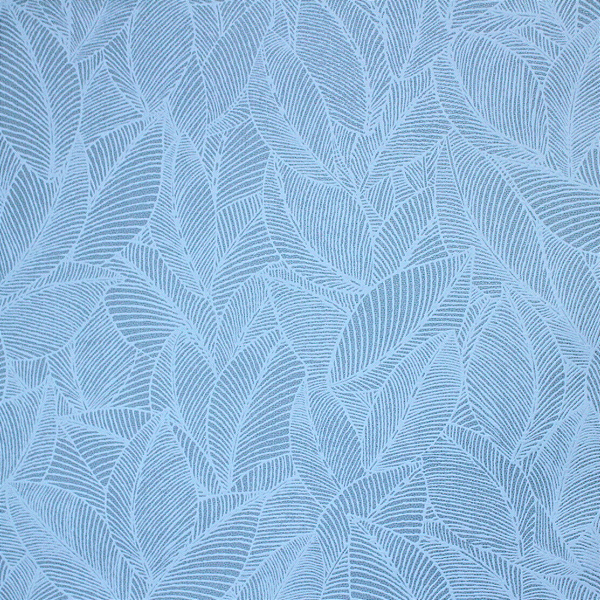 Papel de Parede Folhagem fundo Azul 10 Metros
