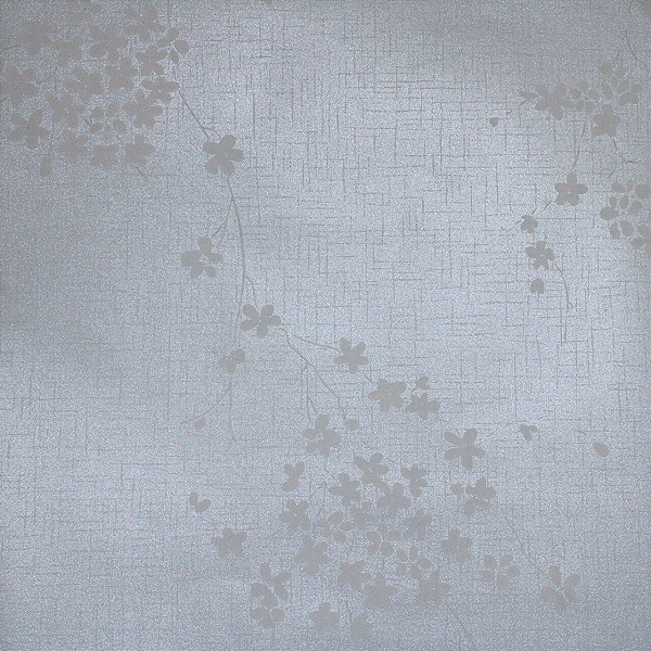 Papel de Parede Floral fundo Azul Bebê Claro 10 Metros