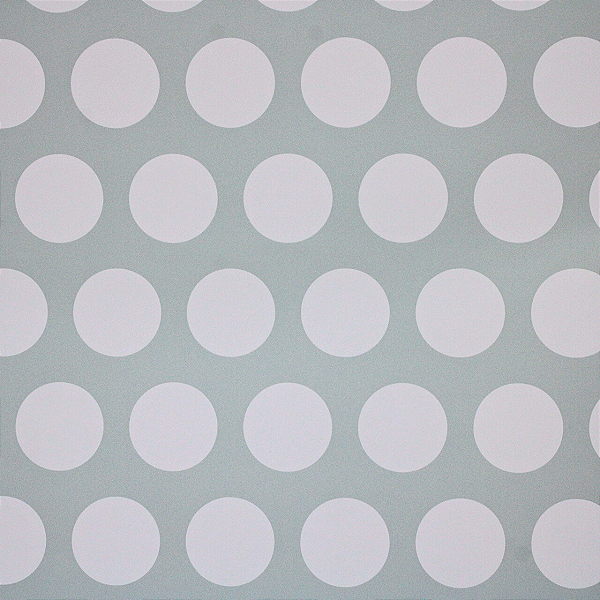 Papel de Parede Poá fundo Verde 10 Metros