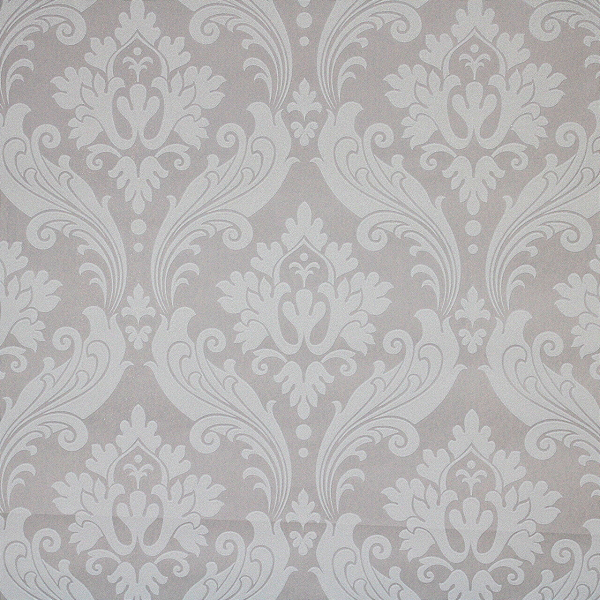 Papel de Parede Arabesco fundo Bege Escuro 10 Metros