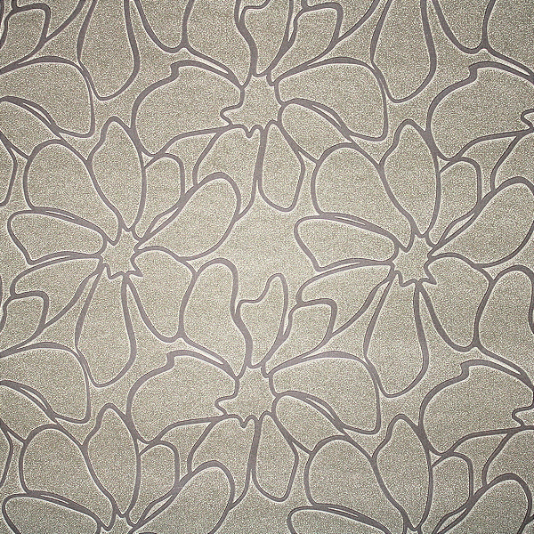 Papel de Parede Floral Acetinado 10 Metros