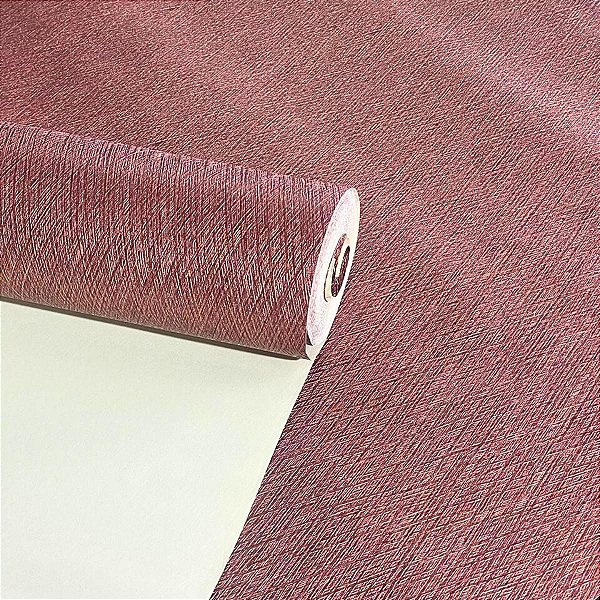 Papel de Parede Vermelho Bordo Importado Luxo 15 Metros Lavável para Residencial e Comercial