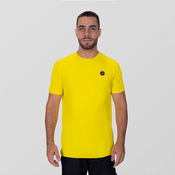 CAMISETA POLIAMIDA SPORT - AMARELO