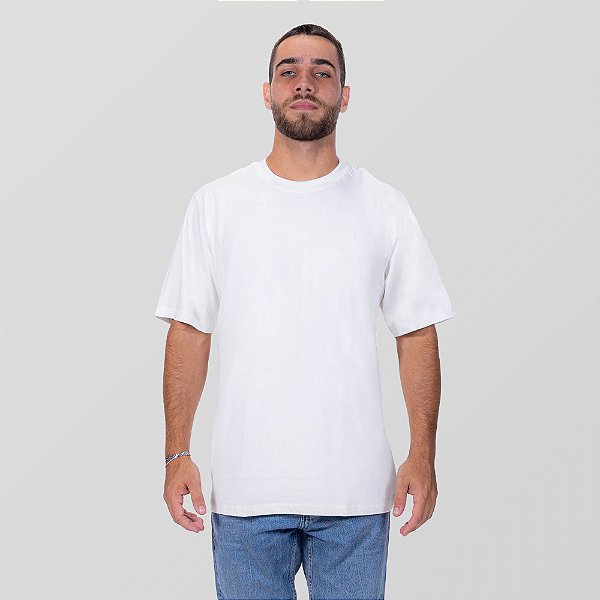 CAMISETA BASIC OVER - BRANCO