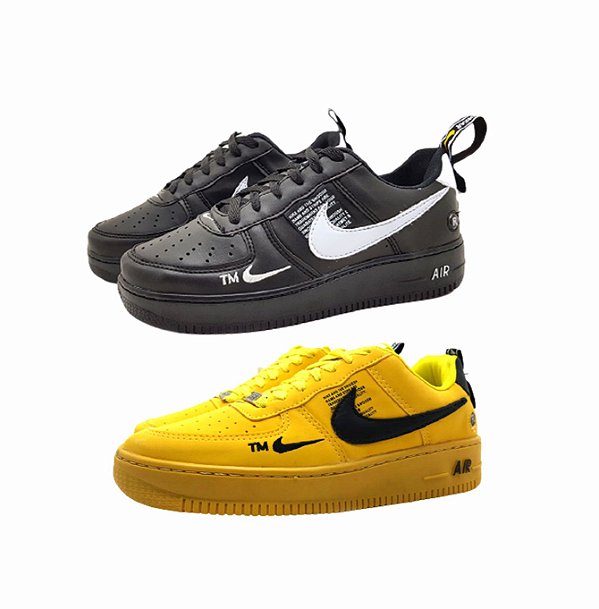 nike air force amarelo