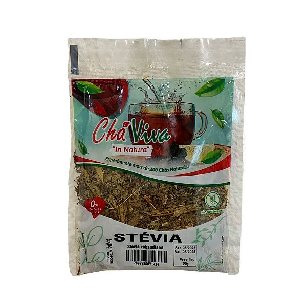 Chá de Stevia 20g (Stevia rebaudiana)