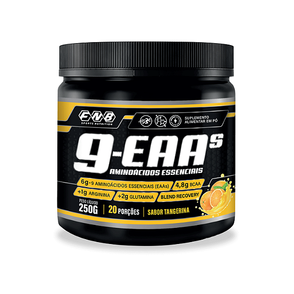 FNB Amino 9-EAAs Recovery Sabor Tangerina 250g - Flora Nativa